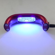 LKE 9W Mini LED UV Light USB Data Gel Curing Lamps Dryer for LED Gel Polish