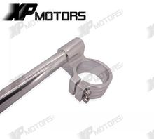 New CNC 1 Riser Clip On Higher Clipons Handlebar Universal Fit 36mm Forks Fits For CAFE