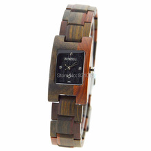 2014 Hottest sales wood retro wrap bracelets watch Vintage style wave wrap wood bracelets watch for