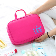 Travel Large Cute Oxford Fold Toiletry Bag Makeup Organizer Pouch Big Women Hanging Brand Cosmetic Bags Wash bag
