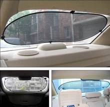 100*50cm Car rear window sunshade rear sun shade sun-shading insulated curtain visor sunshield cover mesh black