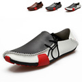 Men shoes chaussure homme 2015 hot fashion PU men flat shoes zapatos hombre Breathable shoes flat