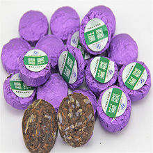 Ripe Mini Puerh Tea 2 Kinds of Flavor Lavender and Rose 20pcs Tuo Cha Tea Puer