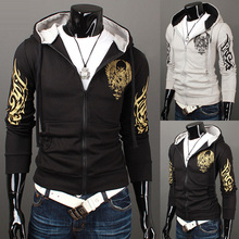 2016 new Korean classic embossed printing men’s Hoodie 7705