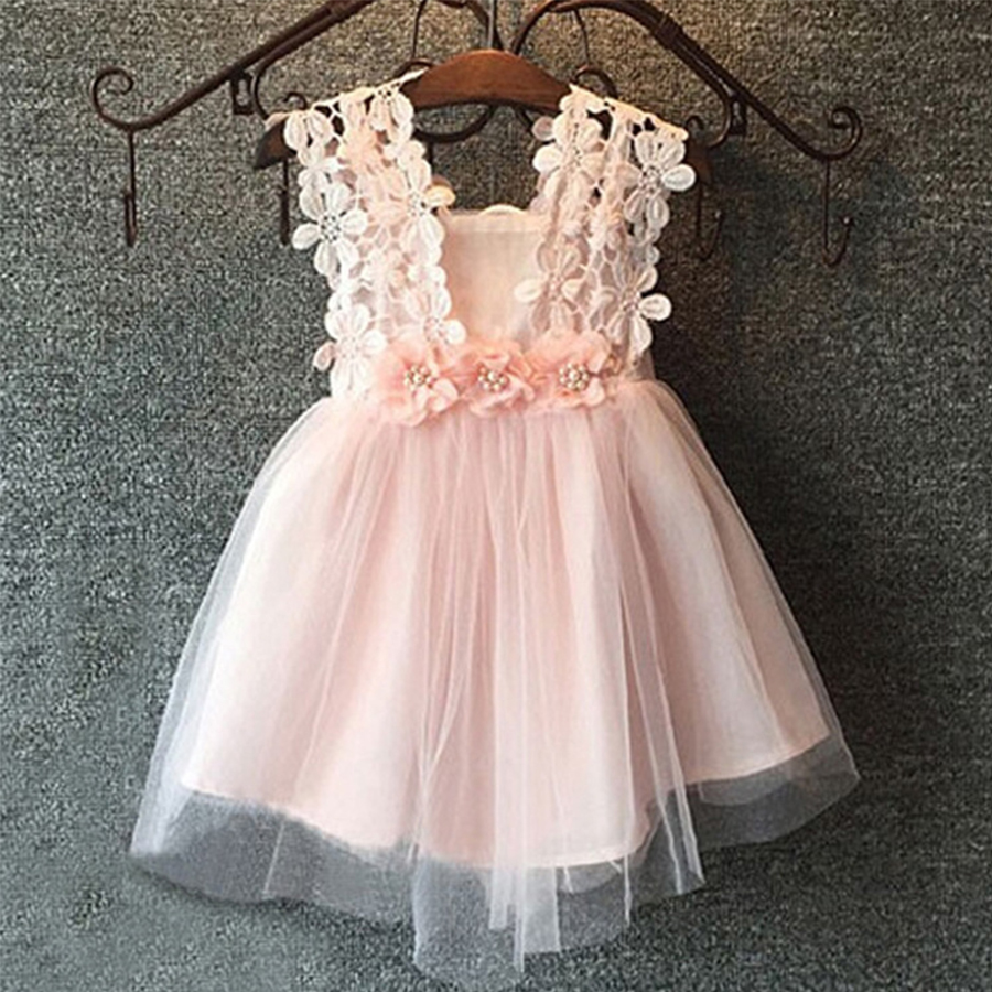 Flower Girl Dress Lace Casual