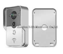 2015 Popular WiFi Wireless Video Door Phone intercom Doorbell Peehole Camera PIR IR Night Vision Alarm