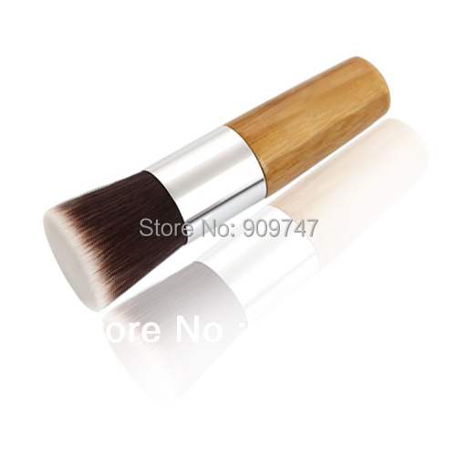 2015 NEW high quality top Goat hair Flat brush POWDER BRUSH Cosmetic facial Brush makeup brushes