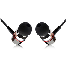 Super bass clear voice earphone Metal-Ear Headphones Mobile Computer MP3 Universal 3.5MM headphone amazing sound