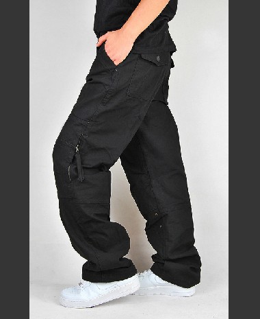 cargo pants without side pockets