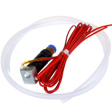 Geeetech New J-head hotend assembled with 0.5mm Nozzle Cartridge heater & 1m PTFE tubing for 1.75mm filament 3d printer extruder