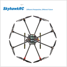 SkyhawkRC F900 RC Octocopter UAV FPV with retractable skid kit with power aerial photography drone hold dsrl brushless gimbal