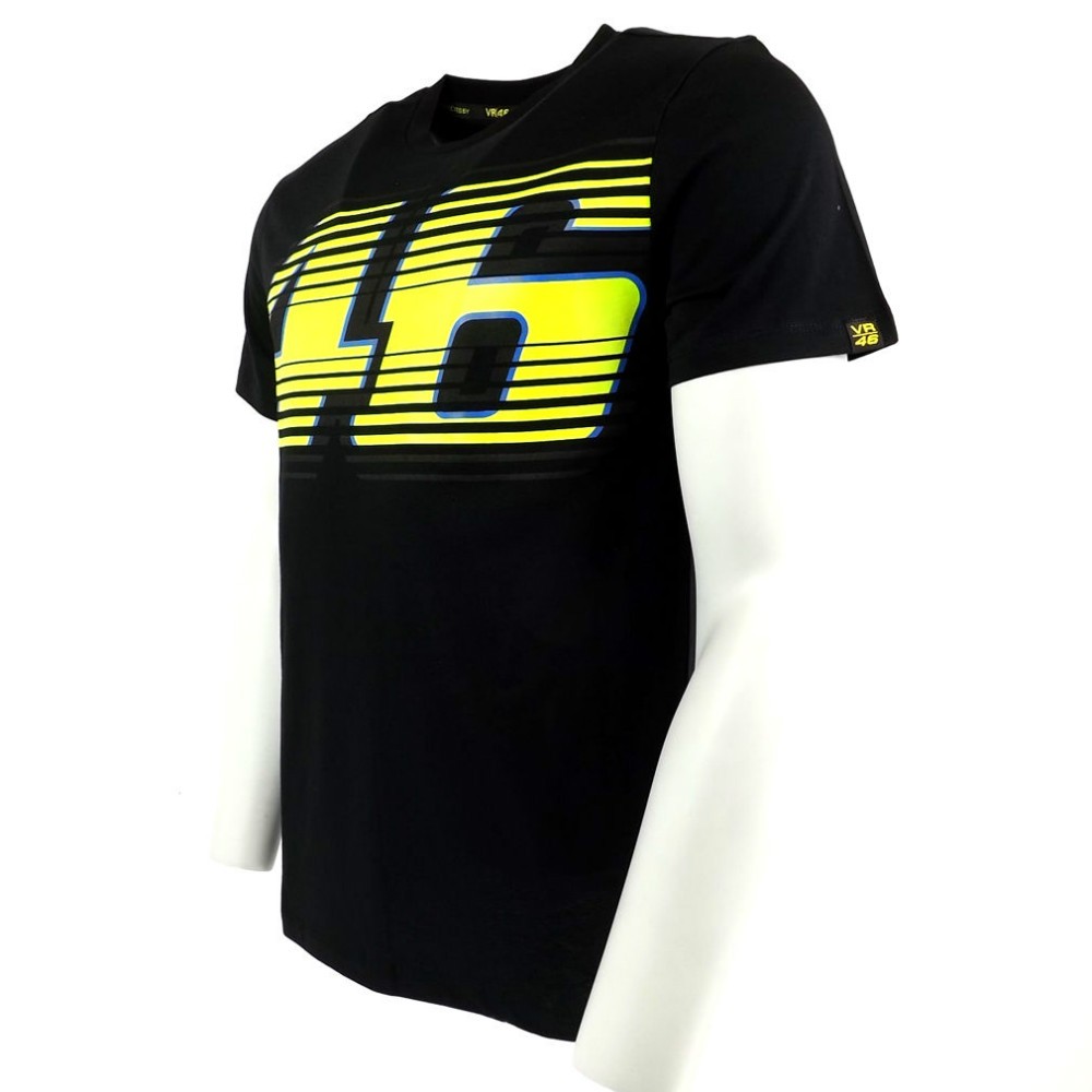 Motorcycle-Motocross-casual-T-shirt-Rossi-white-46-VR46-LOGO-Monza-T-Shirt (2)