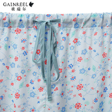 Printing new spring and summer song Riel sweet girl sexy sling pajamas home service package can