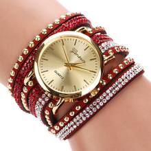 77 Fashion 15 Colors Summer Style Luxury Casual Geneva Wristwatch Watch Women Gold Bracelet Dress Watch