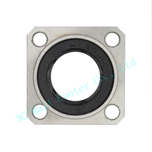 2pcs lot LMK20UU 20mm flange linear ball bearing bushing for 3d printer linear shaft guide rail