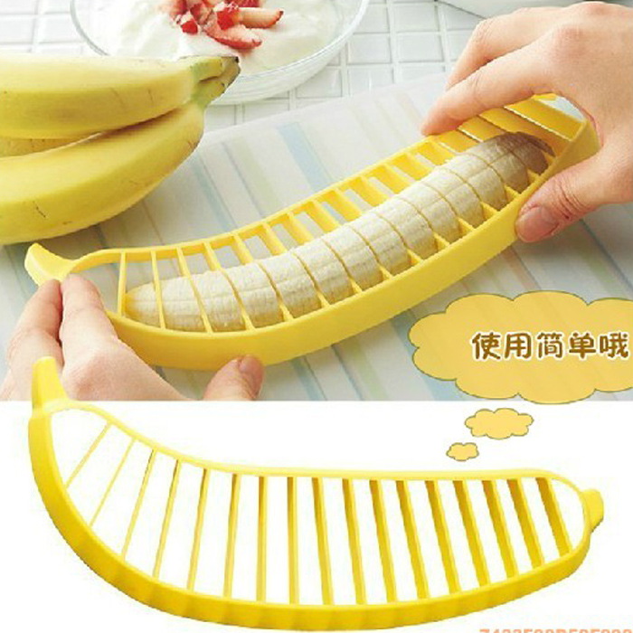 Cutter slicer cut fruit device banana knife Creative slicer banana