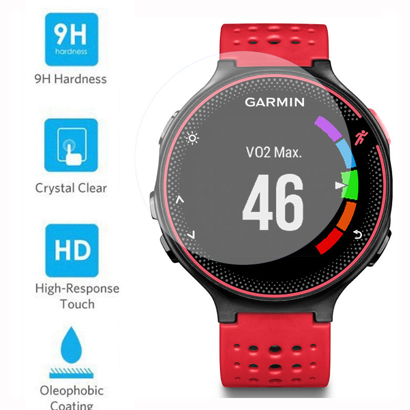 premium 9h tempered glass screen protector skin guard for for garmin forerunner 235 in premium 9h tempered glass screen protector skin guard for for garmin forerunner 235 in