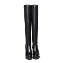 Stretch boots Women 2015 Fall New Fashion Sexy Thick heel Over the knee boots Fashion shoes