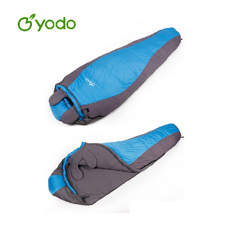 YODO Outdoor Sports Travel Camping Hiking Sleeping Bag (190+35)*85 CM Spring and Autumn Cotton Sleeping Bag Mummy Sleeping Bag