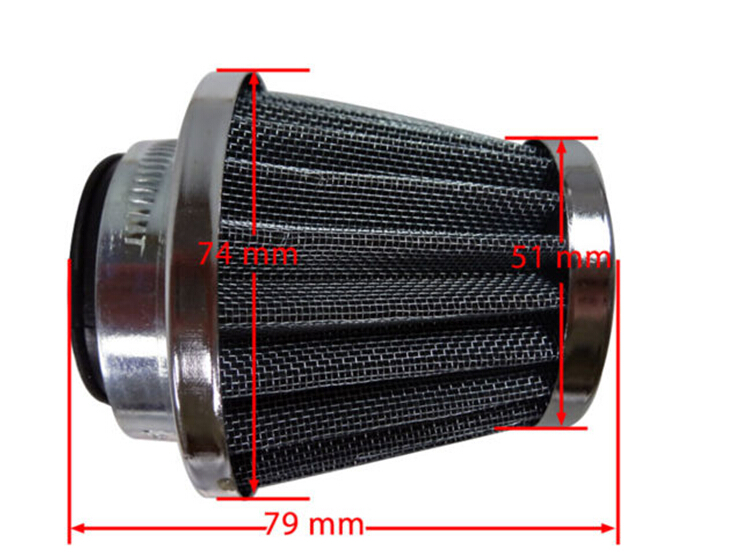 Performance 38mm Air Filter For Chinese font b GY6 b font 50cc ATV Moped Scooter
