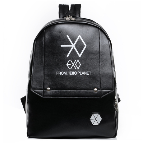 DO Cute New Kpop EXO PLANET #2 PU Schoolbag Korea Backpack Free