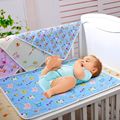 Cute Waterproof Urine Mat Cotton Soft Nappies Cover Pad Cloth For Baby Newborn Infant