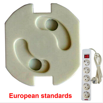 Socket Protection Electric Shock Hole Children Care Baby Safety Electrical Security Plastic Safe Lock Cover ES88