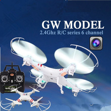 2016 Hot Sale Profession Drones Headless RC Helicopter Mode 2.4G 4CH 6 Axle Quadcopter RTF with Camera Toys Vs X8c X8G h12c x5c