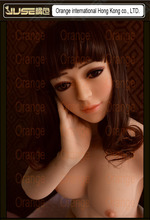 2015 New 138cm full silicone sex doll japanese cheap lifelike love sexy doll with skeleton real