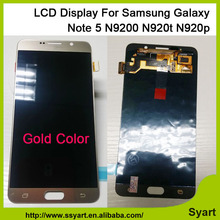 Gold Color New Mobile Phone LCD Display Digitizer LCD Touch Screen For Samsung Note 5 N920R4 SM-N920T SM-N920A SM-920V SAM1092