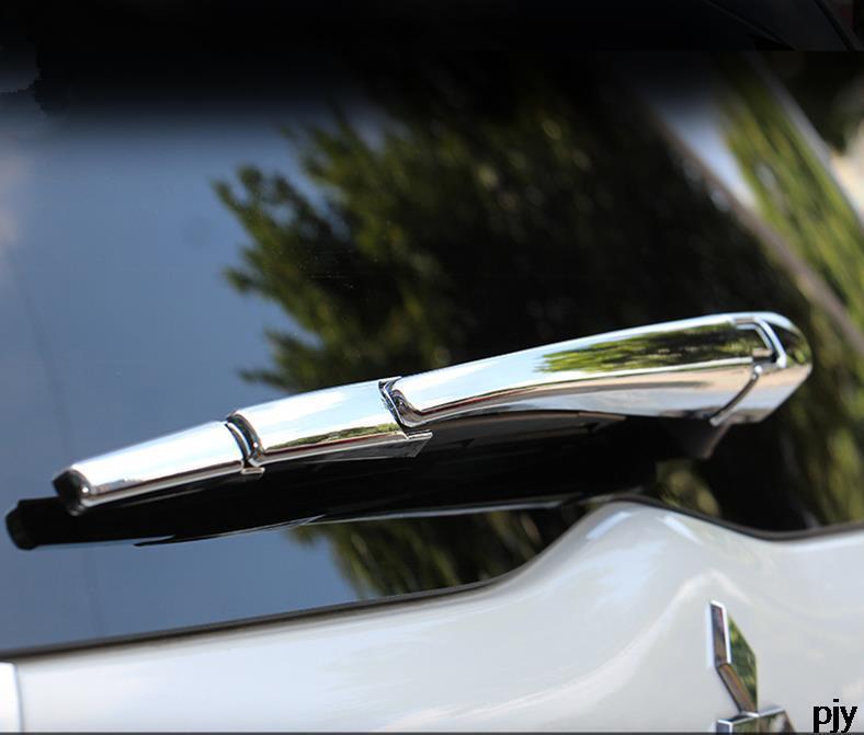 Special rear rear wiper cover ABS Chrome conversion trim wiper decoration cover for MITSUBISHI PAJERO