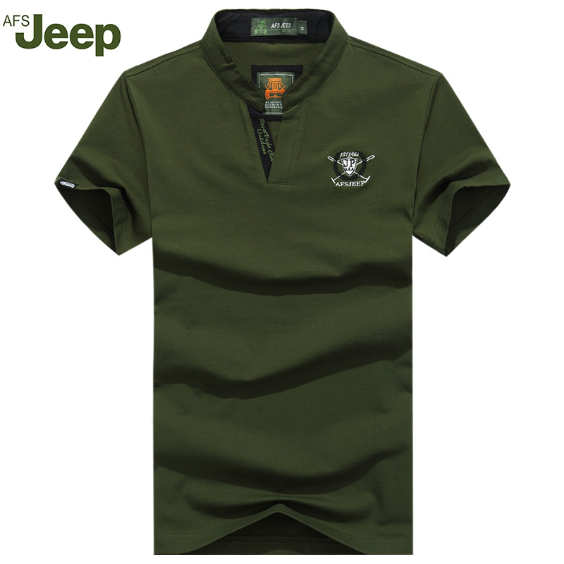 Buy AFS JEEP 2016 Men Polo Shirt new summer fashion