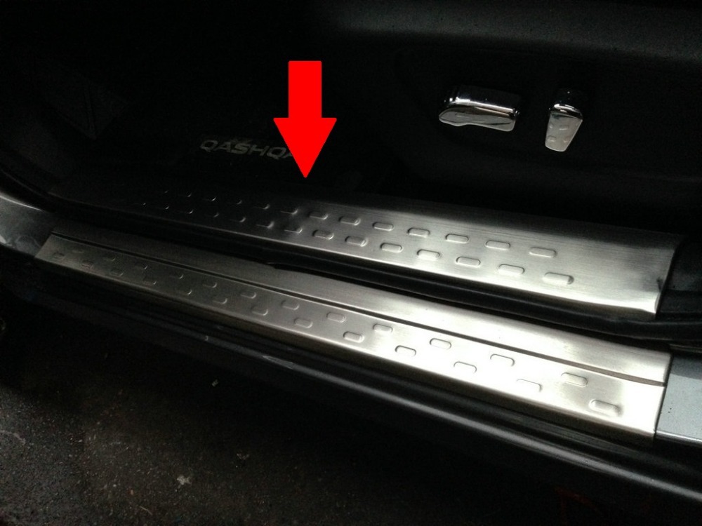 Nissan qashqai door sill plates #7