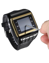 2013 Watch Wrist Cell Phone Mobile AT T Mobile quadband Dual SIM Card Bluetooth 1 5