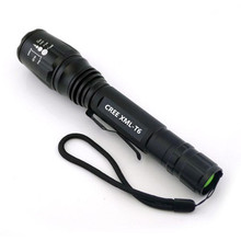 hot 2200LM CREE XM L T6 LED Zoomable Focus Flashlight Torch Light 2x5800mAh 18650 Battery us