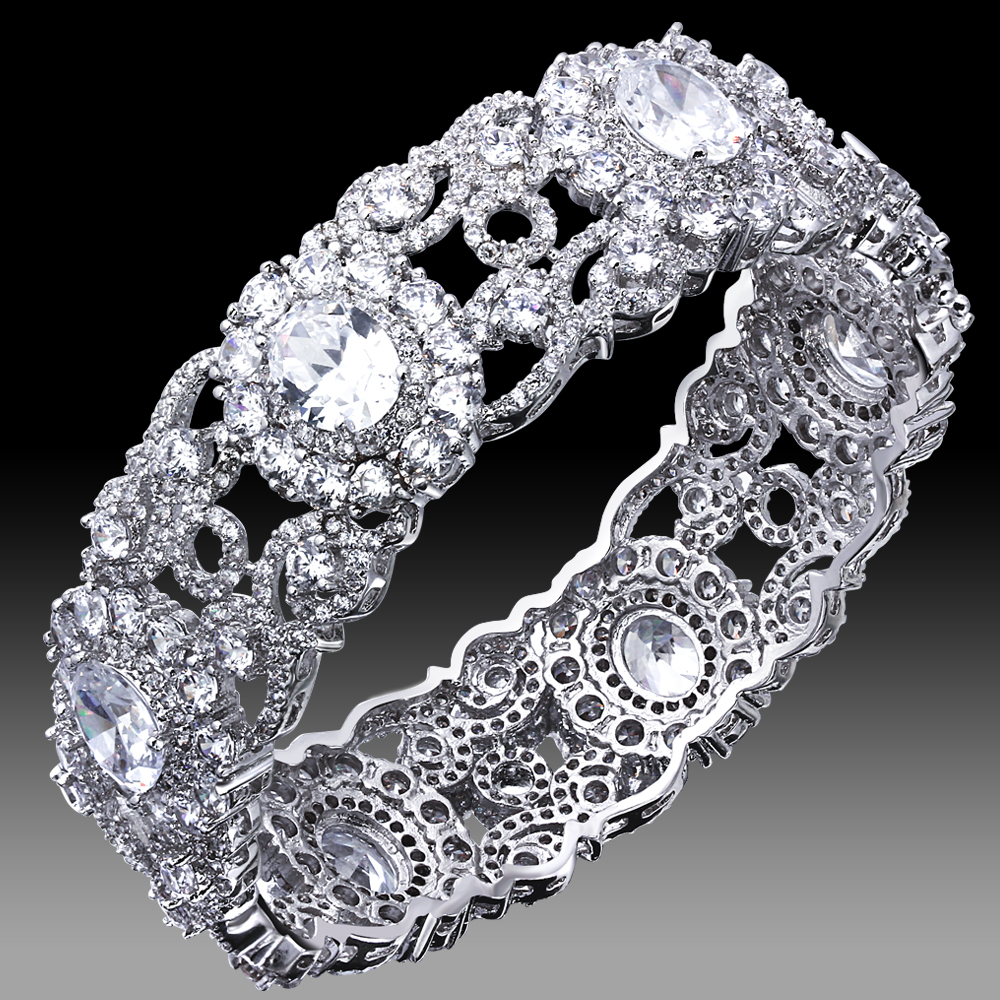 Bracelet fashion zircon white bracelet hot-selling jewelry birthday present for girlfriend gifts