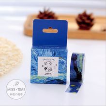 1.5cm Width The Starry Sky Washi Tape Adhesive Tape DIY Decorative Scrapbooking Sticker Label Masking Tape