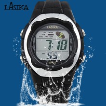 Envío gratis + 2014 recién llegado de 30 M Digtal impermeable reloj deportivo