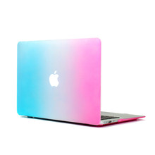 For Apple Macbook Air 13 Case Air 11 Pro 13 Retina 12 13 15 Clear Transparent Crystal Hard Case Case Protective Shell Rainbow