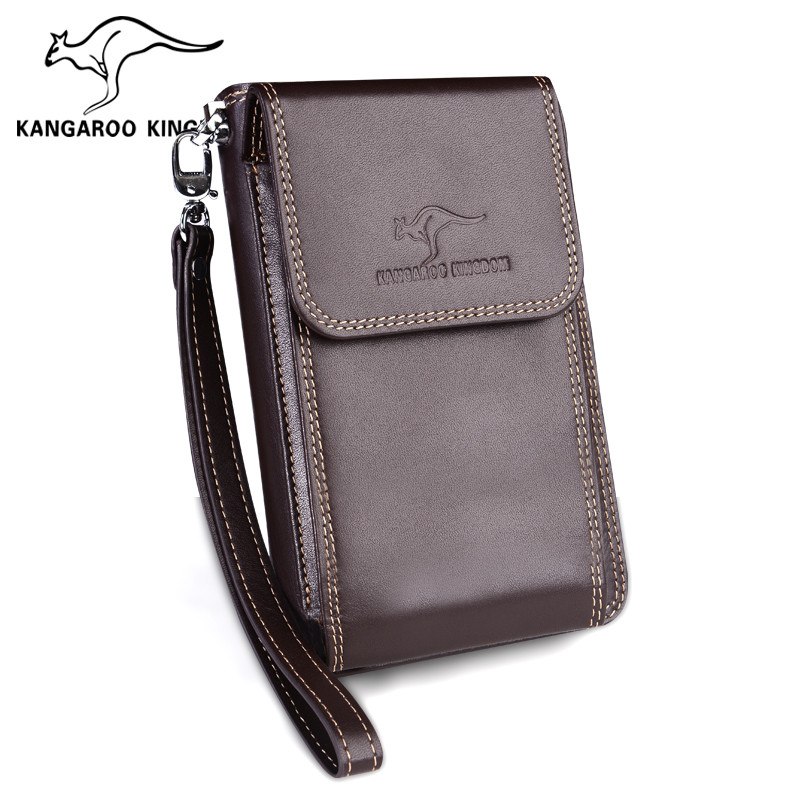 Male wallet male short design genuine leather wallet multifunctional cowhide mobile phone bag fashion small clutch male