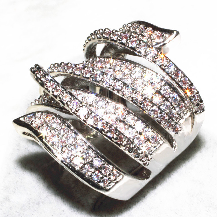 wieck pave set 170pcs topaz simulated 10kt white gold filled wedding band ring wieck pave set 170pcs topaz simulated 10kt white gold filled wedding band ring