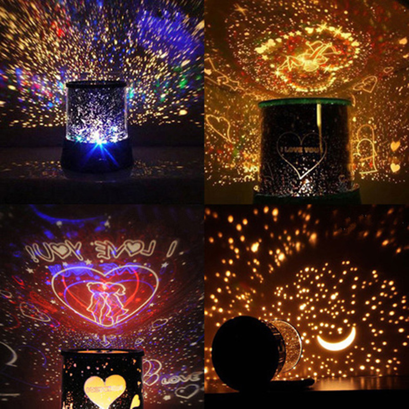 Colorful Sky Star Master Night Light Starry and moon Star Light,night lamp,doulex ,Indoor Lighting,Magic toys, mysterious gift