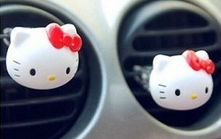 Car Air Freshener, Free Shipping Kitty Car Perfume Perfumes 100 Original Brand Parfum Flavor Fragrance (7)