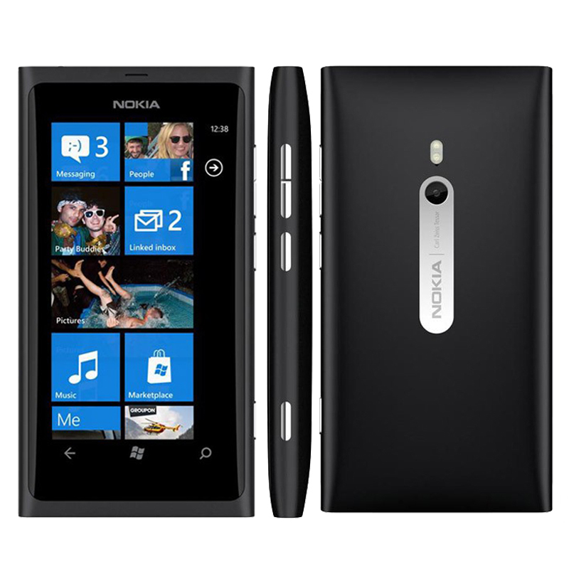 Nokia Lumia 800 Unlocked Original Phone 3G Smartphone 8MP Camera Windows Mobile Phone Free shipping Refurbished