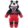 Lovely Easter Gift Baby Animal Infant Rompers Jumpsuits Newborn Baby Warm Costume Soft Winter Flannel Baby