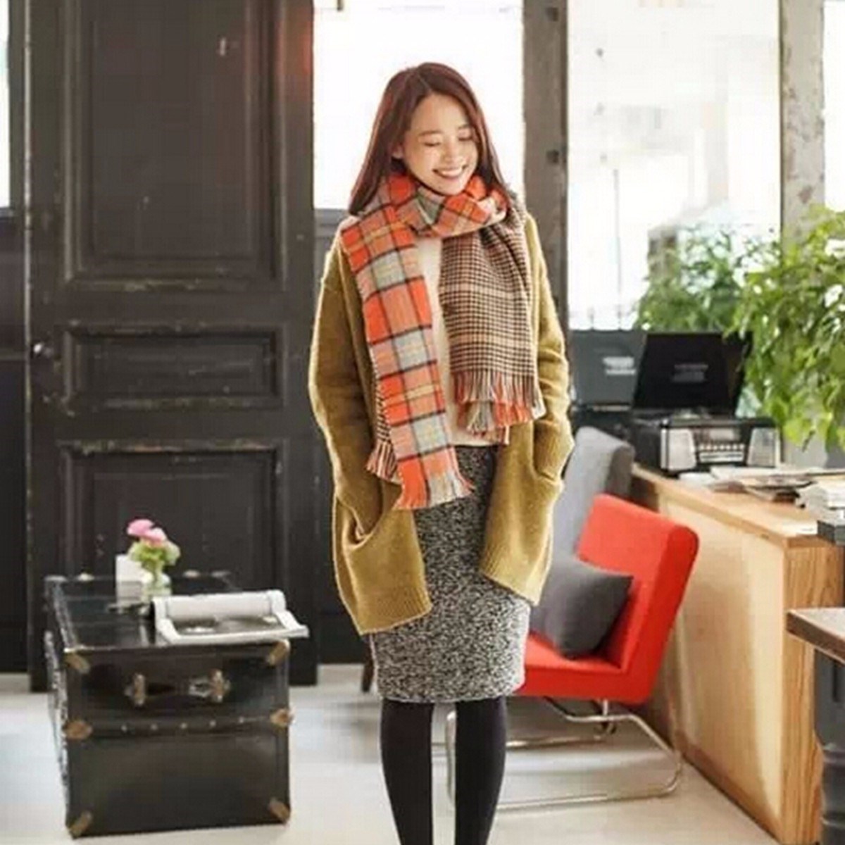 Fashion Winter Scarf 2016 font b Tartan b font Scarf women Plaid Scarf New Designer Unisex