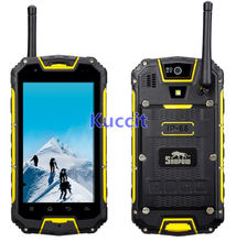 New 2014 M8 Shockproof rugged Android smartphone PTT two way Radio MTK6589 IP68 Waterproof Phone GPS 3G WCDMA Russian Menu