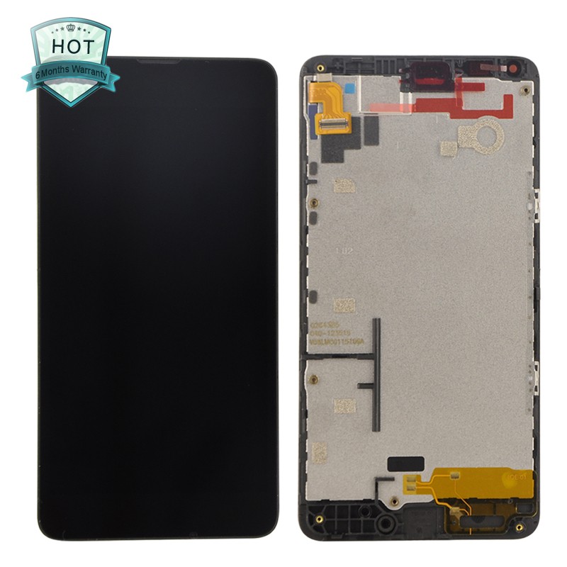 lumia 640 lcd with frame black