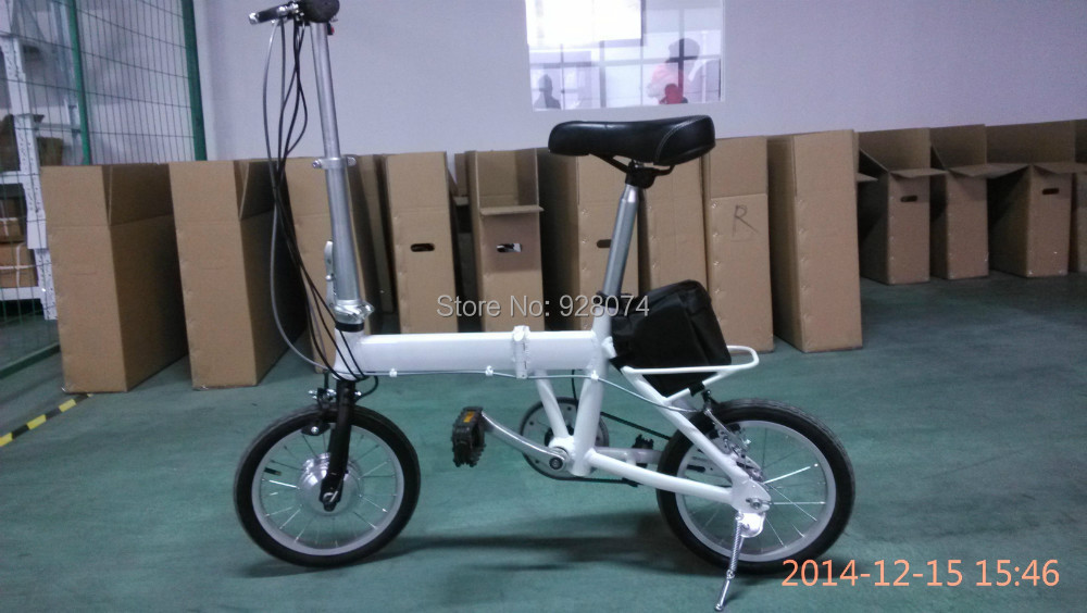 TDR14Z L Folding electric bicycle folding electric bike 250w motor aluminum frame portable smart lithium battery