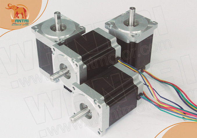 Фотография Power Motor! CNC Wantai 4PCS Nema34 Stepper Motor 85BYGH450C-012 1600oz-in 3.5A CE ROHS ISO Laser Engraver Top Quality